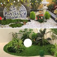 10g Rêu giả nhung lông, Rêu giả nhân tạo, Đồ trang trí cảnh quan vi mô, Đồ trang trí cây cảnh trong chậu và cảnh quan - nhiều màu - Xem 4