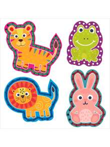 My First Alignments Animals Educational Toy Wooden Pedagogical Didactic - Màu vàng - Xem 4
