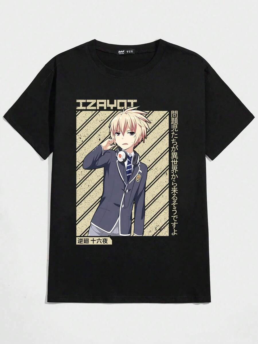 Anime Izayoi T-Shirt Unisex 100% Cotton Streetwear New Release Shipping Various Colors!!