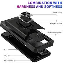 Ốp điện thoại chống sốc có khe đựng thẻ và giá đỡ xoay 360°, tương thích với iPhone 11/12/13/14/15 Pro Max, tương thích với Galaxy S22/23/24+ & A04/A05/A14/A15/A24/A25/A34/A54, tương thích với OPPO, tương thích với VIVO, tương thích với Redmi Note 11/12 Pro. Chống nước, chống rơi, chống trầy xước. Phiên bản quốc tế, không phải phiên bản nội địa. - màu xanh lá - Xem 6