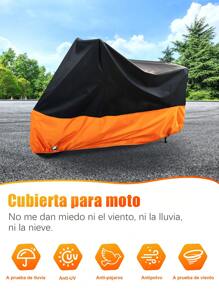 WTECH Funda de seda para motocicleta, funda impermeable y resistente al sol, grado de impermeabilidad IPX6, uso de doble cara, adecuada para la protección diaria de motocicletas, bicicletas y scooters en todas las estaciones - Unitalla - Ver 3