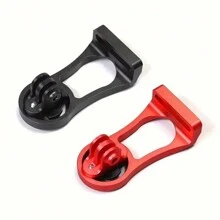 1 pièce Rallonge de support d'ordinateur de vélo, support de lumière/caméra de vélo de route, support d'extension pour lampe, caméra, smartphone, lampe de poche, avec adaptateur universel