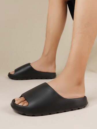 TIKP 男士时尚 EVA 厚底拖鞋，男女舒适防滑沙滩拖鞋