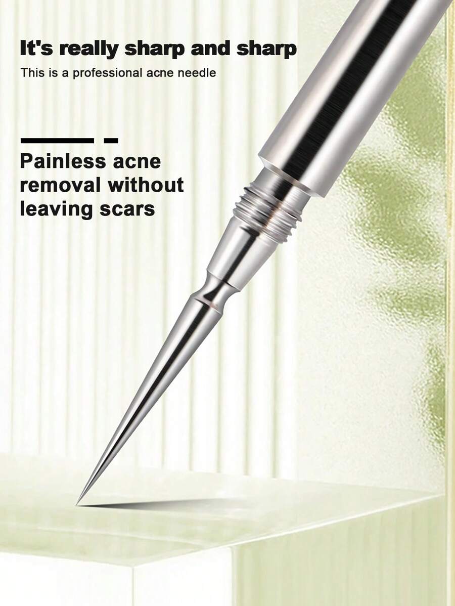 New UltraSharp Twisted Cap Stainless Steel DualEnded Blackhead