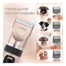 12 Pcs Dog And Cat Hair Trimmer Shaver Machine - Gold - View 4