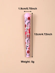 1 buc/5 buc/10 buc Tub de depozitare cu capac rabatabil în formă de con, cu model din plante, 120 mm, cutie de depozitare portabilă și ușoară pentru țigări și trabucuri, material plastic de înaltă calitate, grad medical, cutie esențială pentru depozitarea accesoriilor pentru țigări și fumat, cadou excelent pentru prieteni și familie, articol pentru magazinul de fumat, rechizite pentru întoarcerea la școală - Multicolor - Vizualizare 4