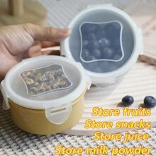 3pcs Baby Food Storage Container, 300ml  PP5 Material, Leak-Proof, Portable Fruit Container, Microwave & Refrigerator Safe