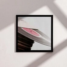 12" Vinyl Record Frame Wall Album Art Display Frame For LP Cover Sleeve Black - Black - View 5