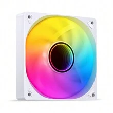 SL-120W ARGB White Model 12CM Chassis Fan Can Be Connected In Series, Forward/Reverse Fan Blades - Forward Fan - View 10