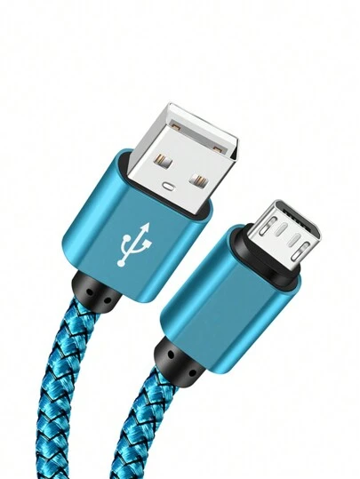 20W Micro USB 数据线 [1/2 条装，3.3/6.6/9.9 英尺]，快充线，安卓充电线，长款安卓手机充电线，兼容三星 Galaxy S7 S6 Edge J7 S5 Note 5 4 G4 K40 K20 MP3 诺基亚快充