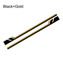 2PCS Car Creative Sticker Side Door Racing Stripes Graphics Auto Decoration Accessories For Audi A1 8X GB GBA Sportback Quattro Ego Plus TFSI E-Tron Urba