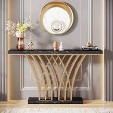 Sofa & Console Tables - Black - View 4