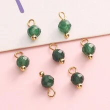 beadia 5/10 件 4 毫米天然石吊坠 - 用于 DIY 珠宝制作项链、手镯、配饰和用品 - 彩色 - 查看 19