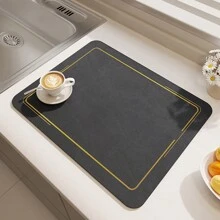 Silicone Dish Drying Mat For Kitchen, Waterproof Trivet For Hot Pots & Pans, Heat Resistant Table Mat, Non-Slip Pad - Multicolor - View 21