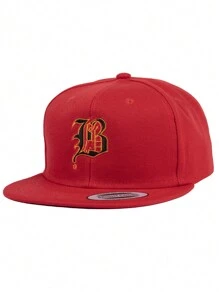 1 bucată șapcă de baseball gotică B cu litera B pentru bărbați, costume de Halloween, noapte înfiorătoare, joc de baseball, baschet, potriviri de toamnă, stil sportiv, ținută anii 90, culori strălucitoare, pălărie cu boruri plate, hip-pop, căciulă ajustabilă pentru tată, ocazional, pălărie sport pentru femei și Bărbați, șapcă casual cu protecție solară pentru călătorii, petreceri și plajă, ideală pentru cadouri - culoare solidă - Vizualizare 13