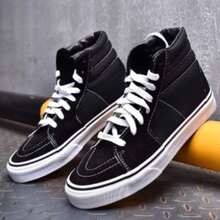 KNW High-Top Sneakers Ilhabela Versatile Comfortable Unisex - 黑與白 - 查看 2
