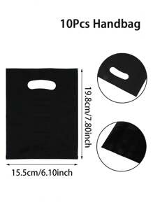 10pcs Minimalist Multi-Color Small Gift Bags, Suitable For Wedding, Birthday Party, Family Holidays Decoration, Thank You Gift Bags, Multipurpose Convenient Gift Packaging Items, Birthday Party Decor, Party Table Decor Pouches, Shopping Small Gift Packaging Bags, Birthday Kitchen Packaging Items, Birthday Decoration, Party Filler Bags - Multicolor - View 17