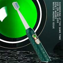 Nuevo cepillo de dientes eléctrico de levitación magnética 2024, con diseño de escamas de dragón fantasía, incluye 8 cabezales de cepillado de repuesto, 5 modos inteligentes, recargable por USB, para adultos, hombres y mujeres, cerdas suaves, blanqueamiento dental, cuidado de las encías, limpieza potente, gran regalo para padres, amigos, hermanos, cumpleaños - Serie Gem-Cepillo de dientes eléctrico - Ver 6