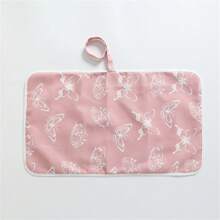1pc Portable Diaper Changing Pad Waterproof Foldable Baby Changing Mat Travel Diaper Change Mat Lightweight Changing Pads(Random Pattern Position) Baby Shower Family Decorations Gifts - Multicolor - View 7