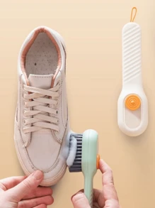 Cleaning Brush Sneakers Clothes Multipurpose Dishwasher With Soap Dispenser Tank - 白色 - 查看 3