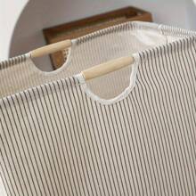 CASEGRACE 1pc Large Capacity Foldable Laundry Basket - Space-Saving Collapsible Hamper With Handles For Clothes, Towels & Toys Storage - Perfect For Bathroom, Family, Dorm, Bedroom, Laundry Room Organization And Storage Decor, Room Decorations, Decorations, Decor, Storage, Organizer Dress Pants Shoes Jeans Boots Skirt Laundry Hamper, Washing Basket Bathroom Organizer, Basket, Storage Basket, Foldable Laundry Basket
