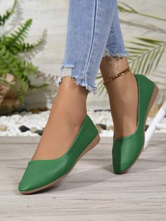 2024 New Casual Fashionable Comfortable Minimalist Non-Slip Versatile Women Flats