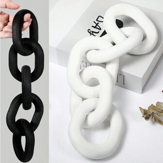 木制工艺装饰链，农舍质朴挂饰，适合拍摄照片，现代咖啡桌装饰，美学书架配件，家庭客厅卧室装饰，礼物创意