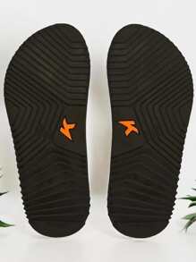 Kenner Slide Kanoo Sandal - 黑/銀 - 查看 4