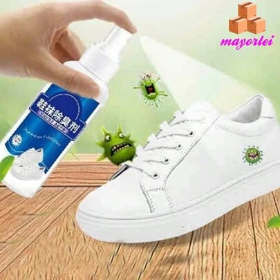 Espray desodorizador de olores de pies, pulverizador multiusos para la eliminación de olores de zapatos, refrescante, antisudor, cuidado de los pies