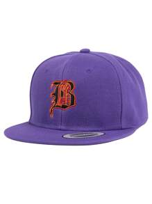 1 bucată șapcă de baseball gotică B cu litera B pentru bărbați, costume de Halloween, noapte înfiorătoare, joc de baseball, baschet, potriviri de toamnă, stil sportiv, ținută anii 90, culori strălucitoare, pălărie cu boruri plate, hip-pop, căciulă ajustabilă pentru tată, ocazional, pălărie sport pentru femei și Bărbați, șapcă casual cu protecție solară pentru călătorii, petreceri și plajă, ideală pentru cadouri - culoare solidă - Vizualizare 9