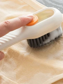 Cleaning Brush Sneakers Clothes Multipurpose Dishwasher With Soap Dispenser Tank - 白色 - 查看 2