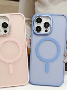 Magsafe Matte Case Cover Compatible With IPhone 11 12 13 14 15 Pro Max - Rusty Rose - View 3