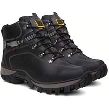 Men's Adventure Combat Boots - Cà phê - Xem 2