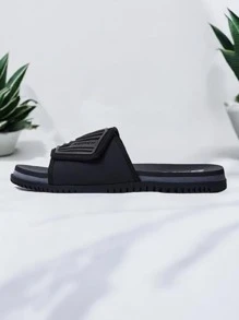 Kenner Slide Kanoo Sandal - 黑/銀 - 查看 5