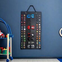 1pc Felt Hanging Toy Cars Display Board For Car Model Toy Car Storage Organizer Display RACK