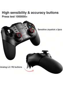 Ipega 9076 Cell Phone Console Bluetooth Controller Android Joystick - Negro - Ver 9