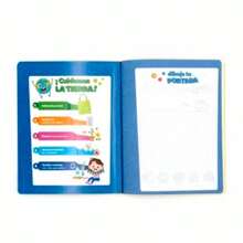PROFESSIONAL SEWN NOTEBOOK 100 MIXED SHEETS, ASSORTED COLORS - 彩色 - 查看 4