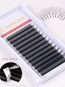SHANEL 5D W Lashes 0.07 C/D 8-15mm Premade 5D W Shape Premade Volume Fans Eyelash Extensions Bundle Eyelashes Clover Bloom Autofan Mesh False Lashes W Shape Clover Premade Blooming Hand Woven Fans Volume Cashmere Wispy Cilios 5D W Lashes