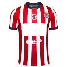 Chivas Chicharito Cowell Jersey 2024-2025 - Red and White - View 2