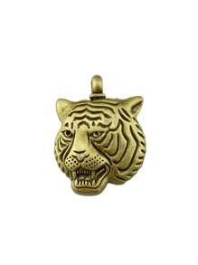 2pcs/Bag 45x34mm Tiger Charms Pendant For DIY Jewelry Making DIY Earring, Necklace, Bracelet, Keychain Making