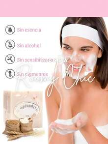 ROOMY CHIC Set Jabón en Barra de Arroz Tailandés Blanqueador Cuerpo Cara White Rice Aclarador Exfolia Quita Manchas Acné Manchas Solares Marca Minimiza Poros Exfolia Espinillas y Puntos Negros Ducha del baño Jabones De Arroz Jabón Aclarante Hidratante Tailandés Para Cuerpo Cara y Manos Limpieza profunda Belleza & Salud Cuidado personal Ducha del baño Jabones - Beis - Ver 7