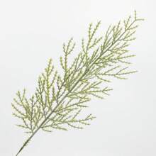 40pcs 35cm/13.8in Artificial Pine Tree Branches, Green Cedar Plastic Twigs, For DIY Christmas Tree, Wreath, Holiday Decoration, Vase Filler Home Decor Christmas Decorations Room Decor - Multicolor - View 5