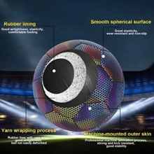 Light Up LED Football, Reflective Football Size 4 Soccer Ball, Glow In The Dark - Multicolor - View 8