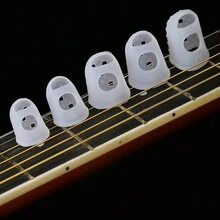 3 件套手指套，钢琴、吉他、古琴练习手指保护器，乐器手指保护器 - 彩色 - 查看 6