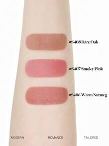 SATIN Multi-Purpose Blush Stick S406 Warm Nutmeg, Long-Lasting Blush Suitable For Eyes And Cheeks - S406 Warm Nutmeg - View 9