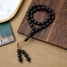 33 件念珠手链，沙特阿拉伯 Tasbih Misbaha 珠宝，用于祈祷和崇拜（仿天然石纹理） - 串珠手鍊 - 查看 9