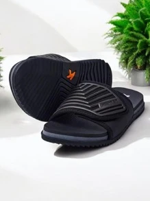 Kenner Slide Kanoo Sandal - 黑/銀 - 查看 1