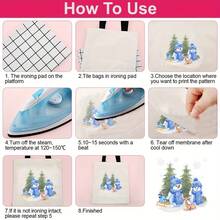 1/2/3 miếng dán hình cây tuyết Giáng sinh Miếng dán chuyển nhiệt Miếng dán trang trí DIY Thiết kế quần áo cho nữ Áo phông Túi váy Áo hoodie Đồ trang trí thủ công - Nhiều màu - Xem 8