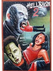 1PC Hellraiser Fantasy Horror Suspense Movie Poster For Living Decoration Kids Room Canvas Painting Art Home Wall Decor Picture No Frame