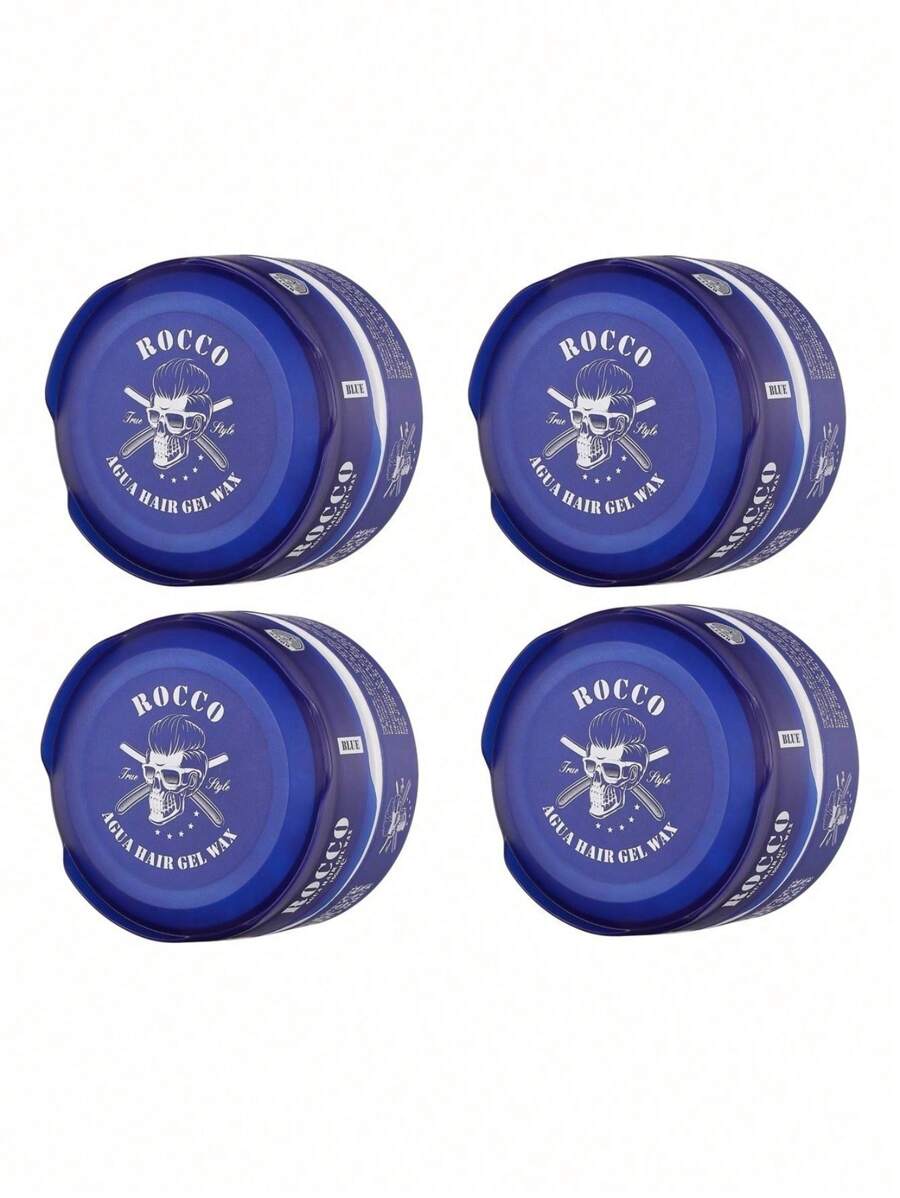 4 Units Rocco Cera Gel Aqua Hair Wax 150ml